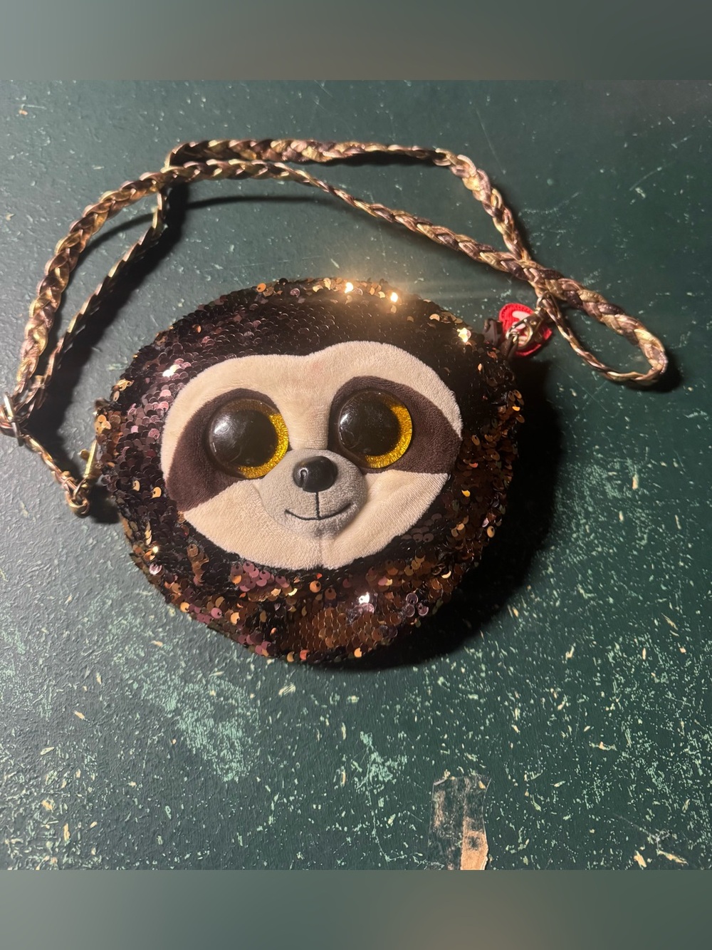 TY Sequin Sloth Bag
